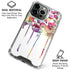 Painted Flowers iPhone 16 Pro Clear Case